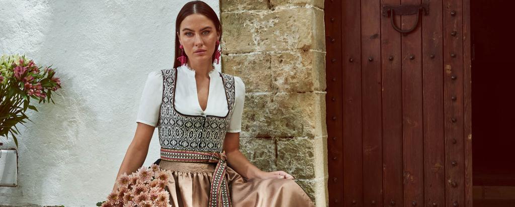 Trachtenmode Dirndl Hochwertig Modisch Kr Ger Dirndl